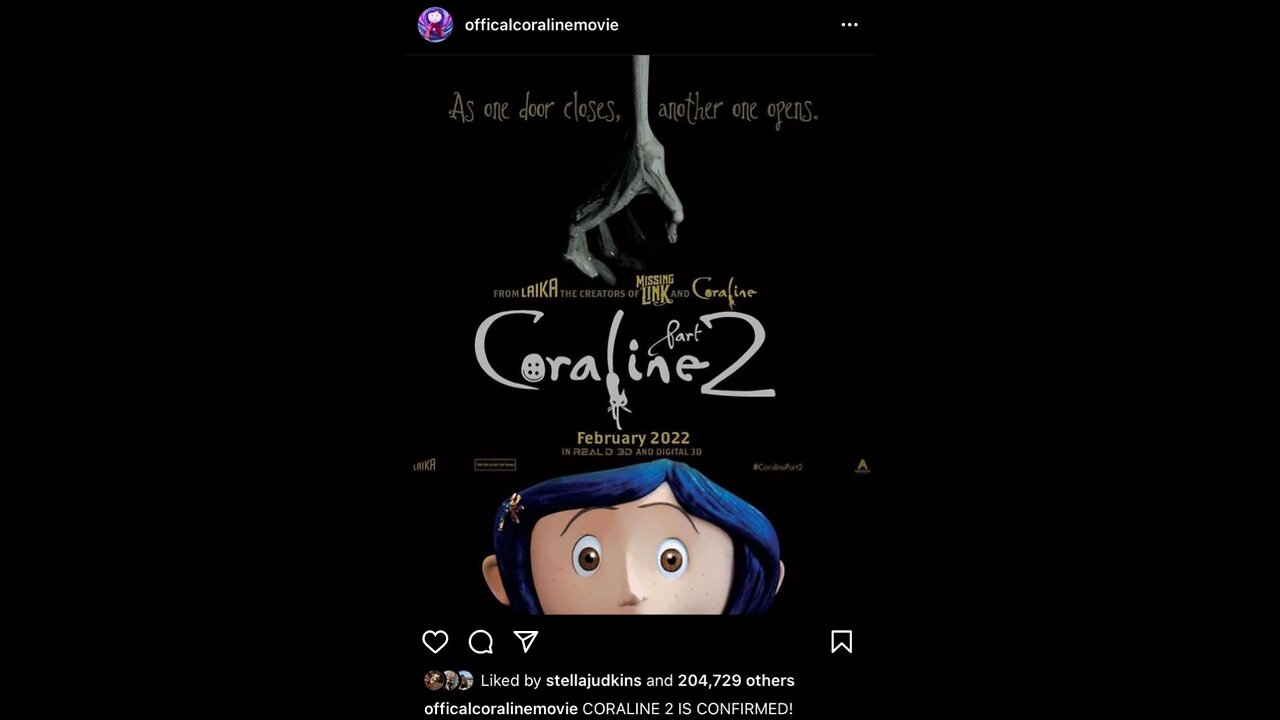 Disney's Coraline 2