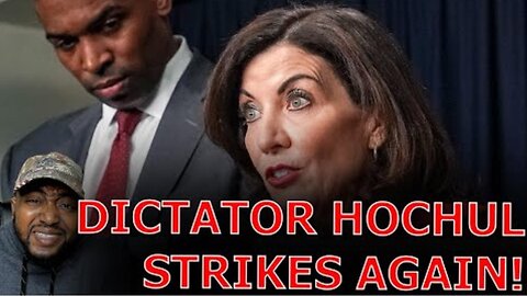 Race Hustlers SILENT Dem Kathy Hochul STRIP Black Lt Gov Antonio Delgado Power to Run VS Her ~ by Black Conservative Perspective