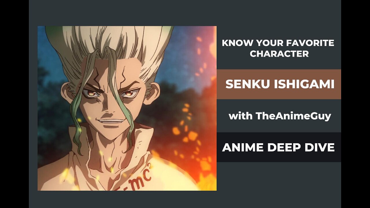 🔥 Senku Ishigami: The Ultimate Genius of Dr. Stone Explained (Anatomy, IQ & Science!) #drstone