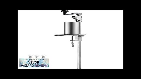 VEVOR Manual Can Opener Commercial Table Clamp Opener for Large Cans Heavy Review