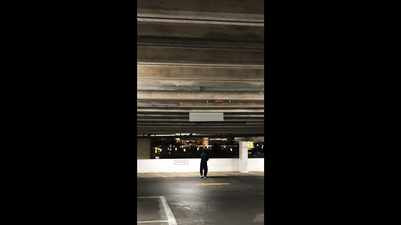 Nighttime Jumping Rope in Parking Garage | XXIV