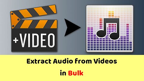 How to Batch Extract Audio from Multiple Videos At Once