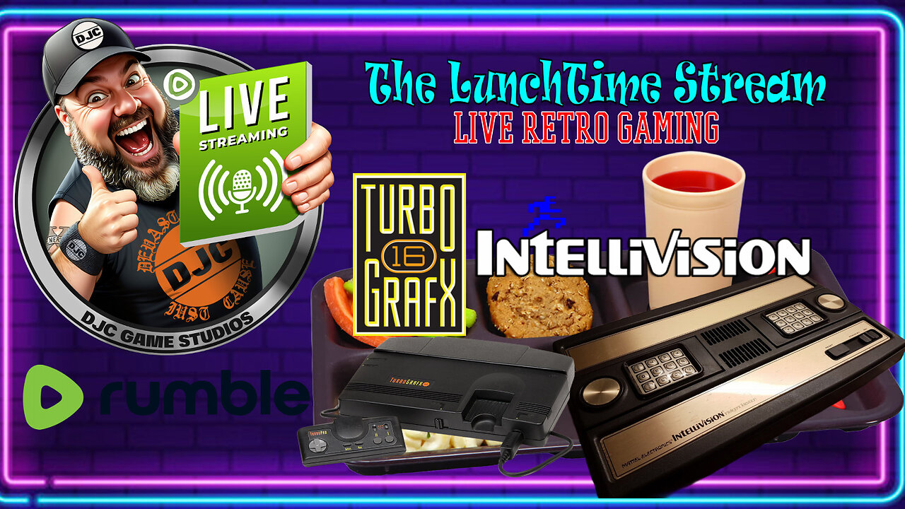 The LuNcHTiMe StReAm - LIVE Retro Gaming with DJC