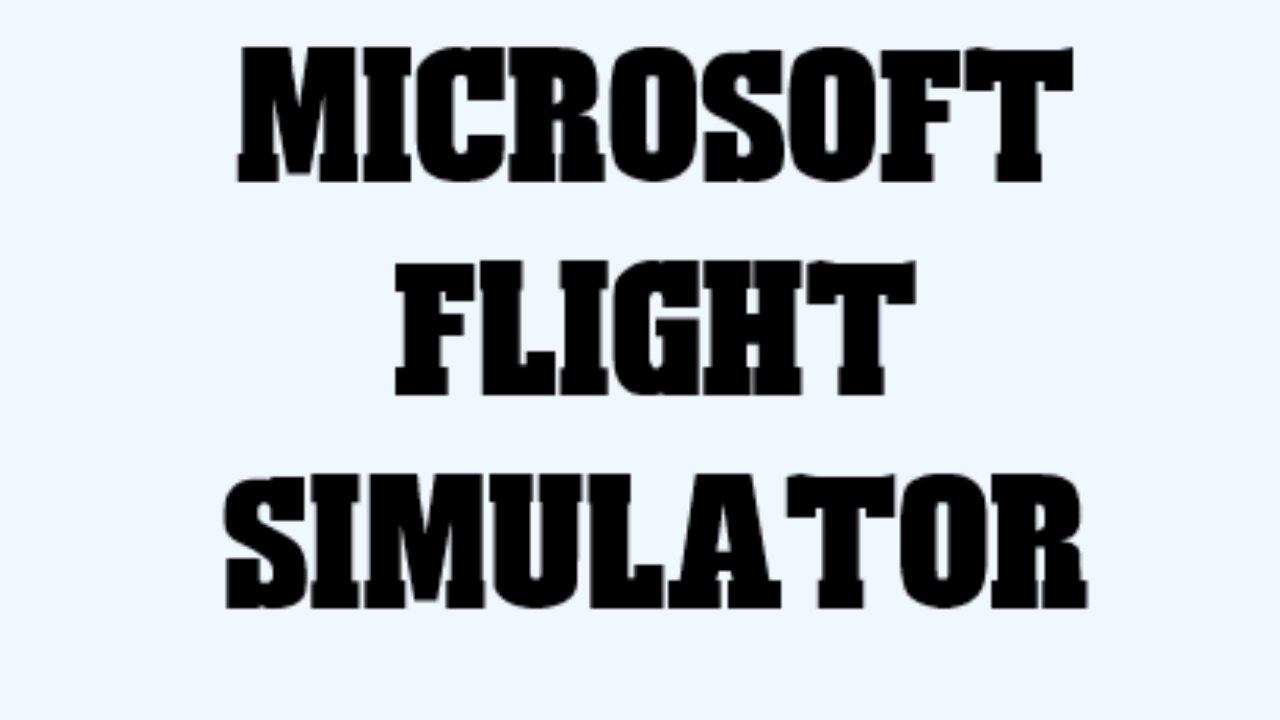 Microsoft Flight Simulator. Circuit navigate the world in a ICON A5. 3
