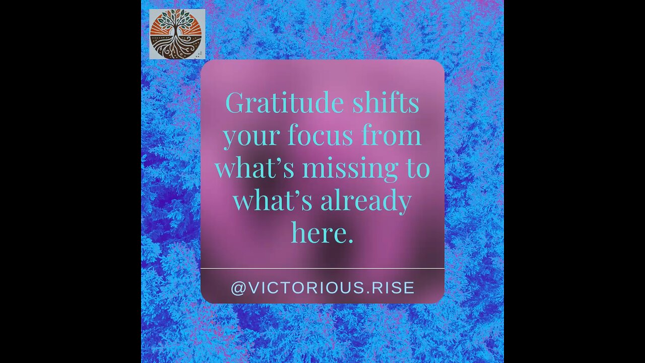 The Power of Gratitude