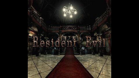 Playing Resident Evil. So it begins.