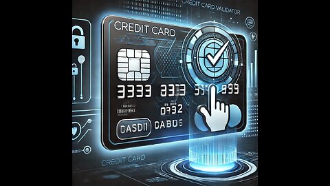 Credit card validator full working script !!