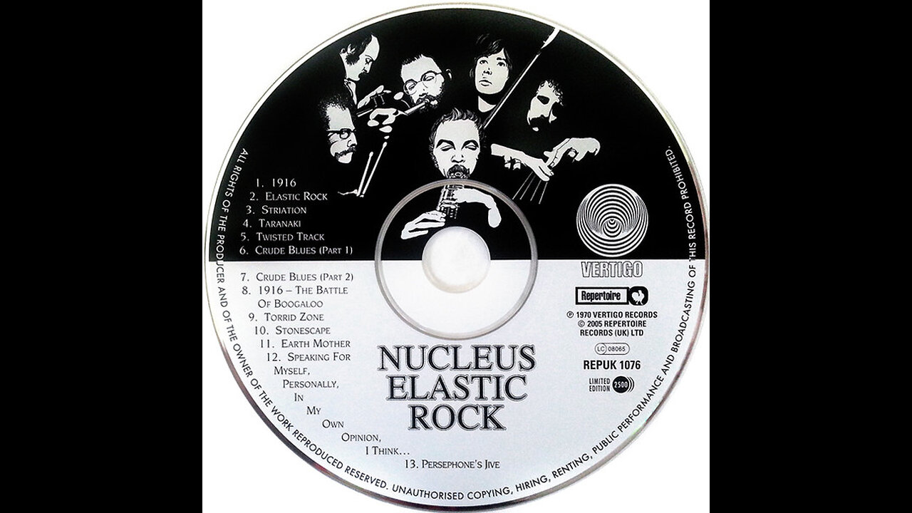 1970 - Nucleus - Elastic Rock [FULL ALBUM]