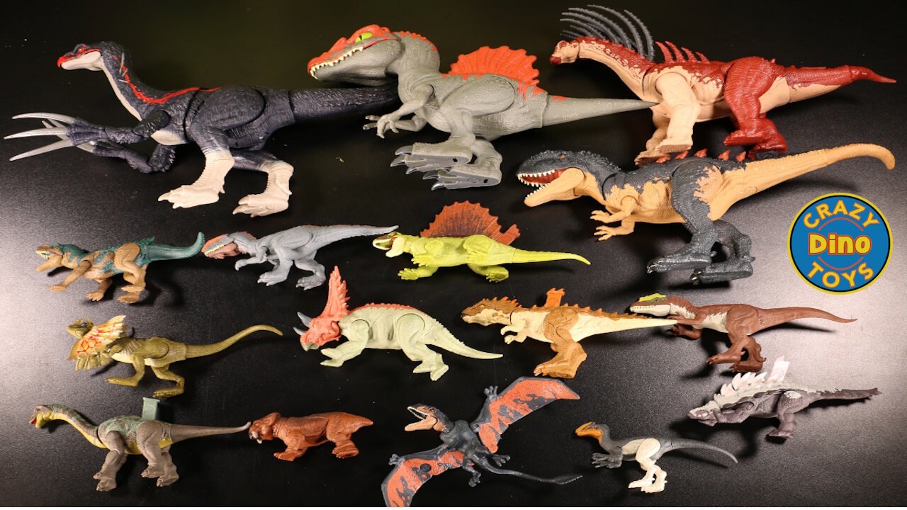 15 New Jurassic World Chaos Theory Dinosaur Toys Unboxed Godzilla X Kong The New Empire Toys 2025