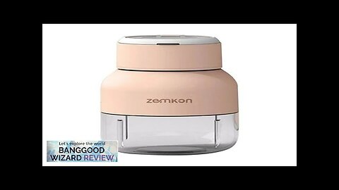 Zemkon 800ml Portable Mini Juicer Cup USB Rechargeable Multifunctional Blender Juicing Review