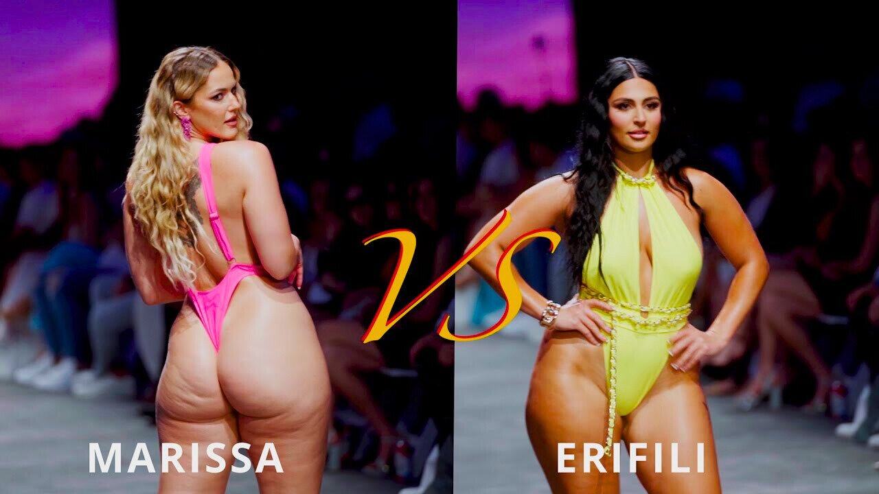 ✅ Erifili Sfakianakis VS Marissa Dubois 🔥 Who Stole the Show? Miami Swim Week 2023 Bikini Runway