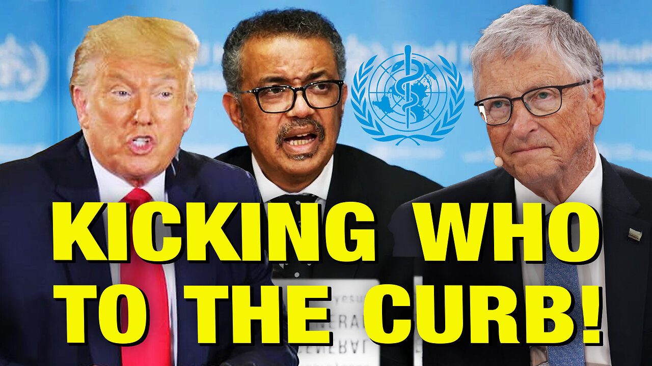 Trump Pledges To YANK United States Out Of The WHO!