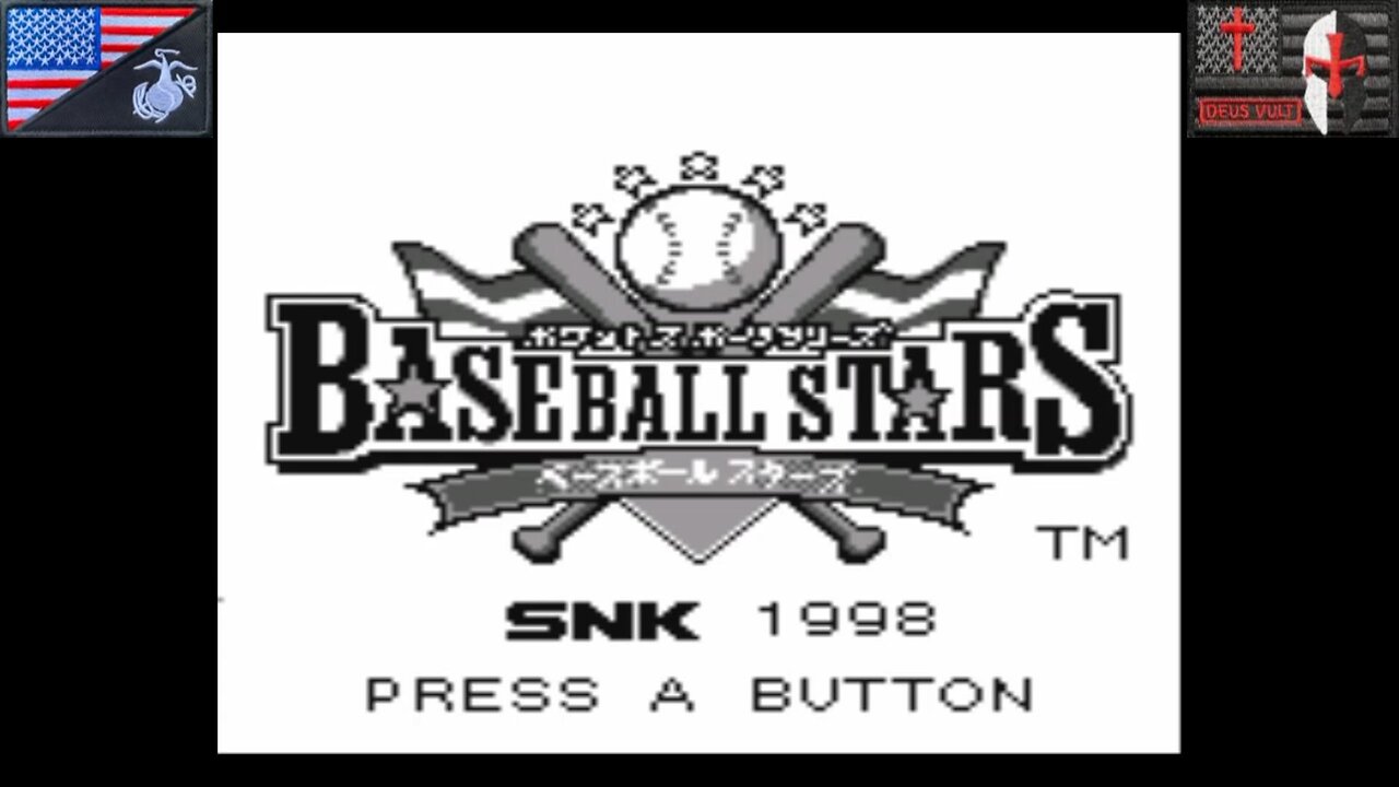 ベースボール・スター (NEOGEO Pocket - Attract Mode) [JP Only]