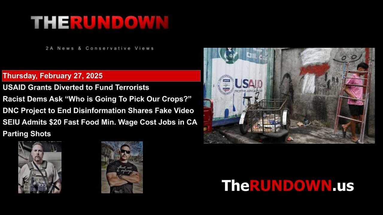 #870 - Biden Funded Terrorist Groups Thru USAID