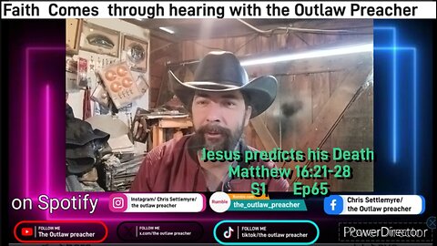 Jesus predicts his Death Matthew 16:21-28 S1 Ep65