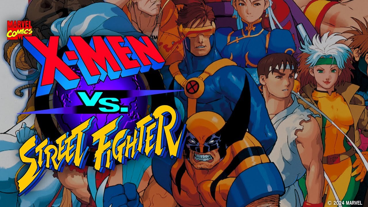 X-Men vs. Street Fighter - Akuma & Chun-Li vs. Cammy & Rogue