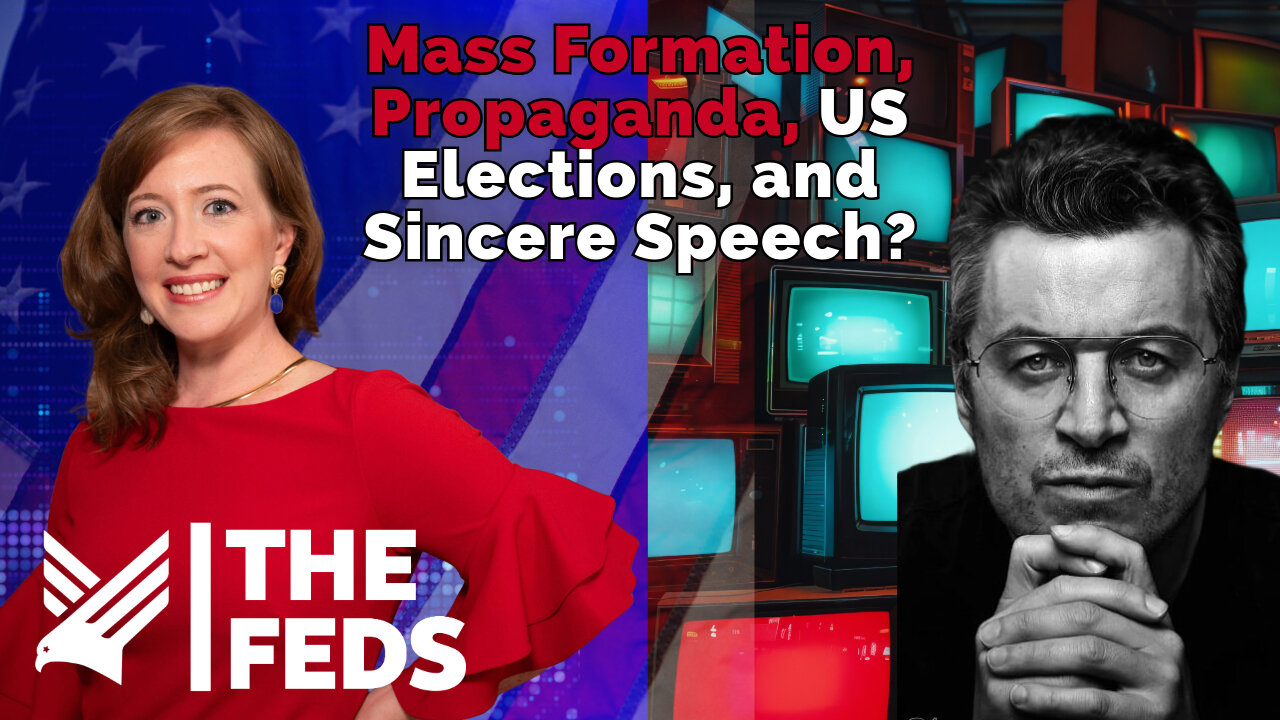 68. Mattias Desmet: Mass Formation, Propaganda, US Elections, and Sincere Speech