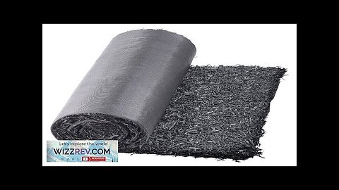 2 Rolls Rubber Mulch Roll for Landscaping 96 x 22in Rubber Mulch Review