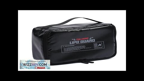 iFlight Portable Fireproof Explosion-proof Lipo Battery Safety Carry Bag Storage Bag Fire Review