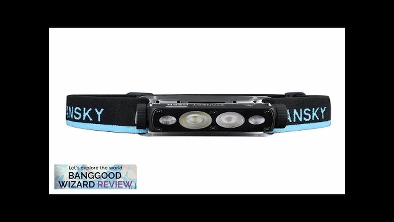 CYANSKY HS6R 1400 Lumens Headlamp 18650 Rechargeable Powerful LED Headlight Head Flashlight Review