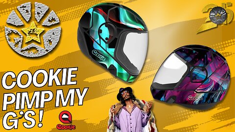 How to customize your Cookie G35 and G4 helmets! Let's pimp them G's!