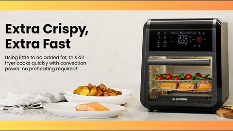 Chefman 12-Quart 6-in-1 Air Fryer Oven