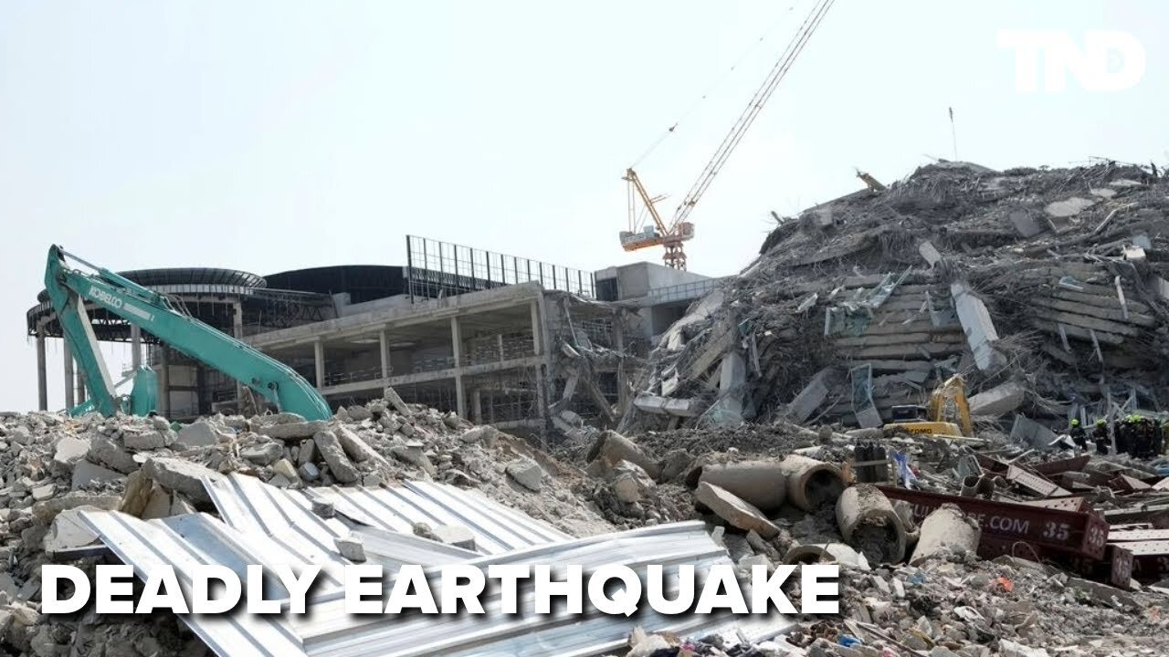 7.7 magnitude earthquake rocks Thailand and Myanmar, dozens buried in high-rise collapse
