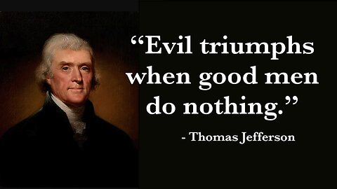 Evil Triumphs When Good Men Do Nothing, with David Libby ep 84