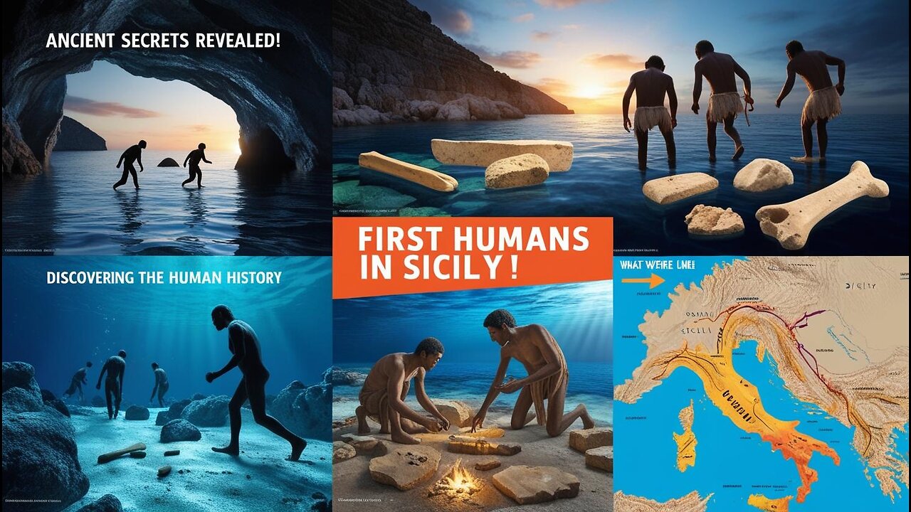 Breakthrough Discovery Reveals Secrets of Sicily's First Human Inhabitants | Underwater Caves