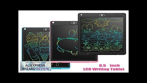 6.5 inch LCD Writing Tablet Drawing Board Montessori Educational Drawing Toys Review