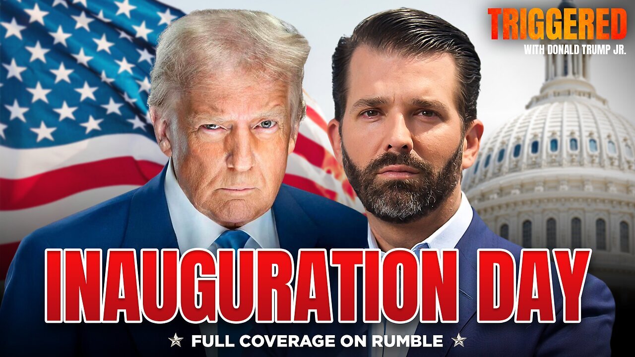 Don Jr.'s Special Coverage of His Father’s Inauguration! (1/20/25)