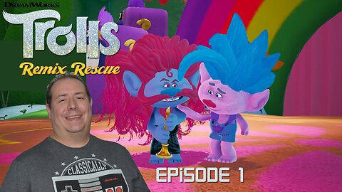 Gamer Dad plays Trolls Remix Rescue | game play | DreamWorks | episode 1