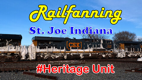 Snow packed engines and even a "HERITAGE UNIT" in the mix. A little something for everyone!