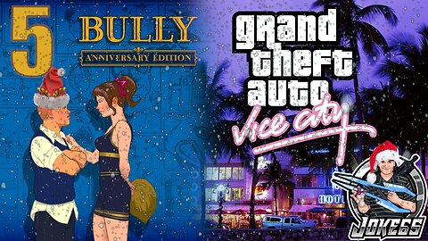 [LIVE] Bully | GTA: Vice City | First Playthrough | 4 | Post-Holiday Hijinks!