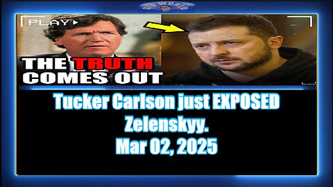 Tucker Carlson just EXPOSED Zelenskyy