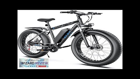 Vivi Electric Bike 26" x 4.0 Fat Tire Electric Bicycle 1000W Motor Review