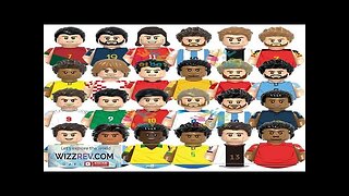 Kids Toys Football Stars Building Blocks Sport Player Bailey Messi Ronaldo Mini Review