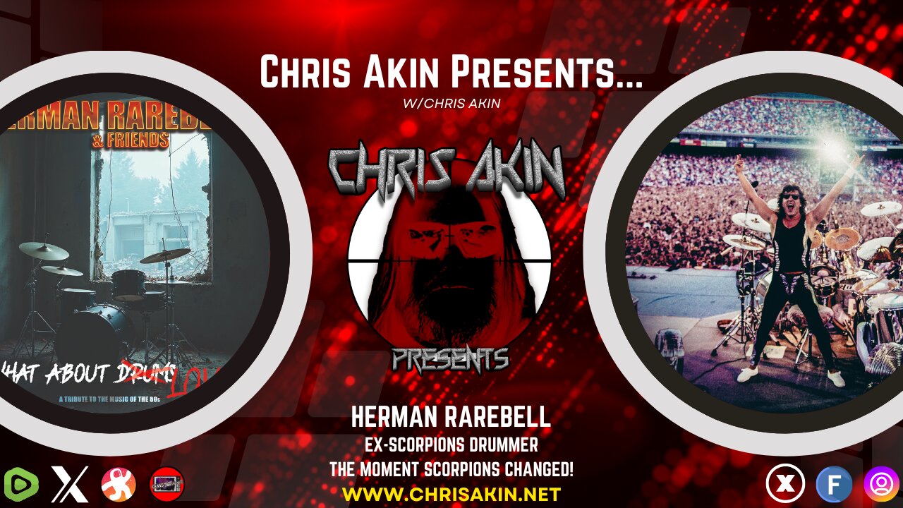 Herman Rarebell Talks Scorpions & New Album WHAT ABOUT LOVE (Commercial Free)