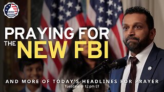 Praying for the New FBI