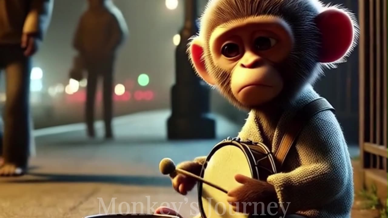 They made fun of the poor monkey...