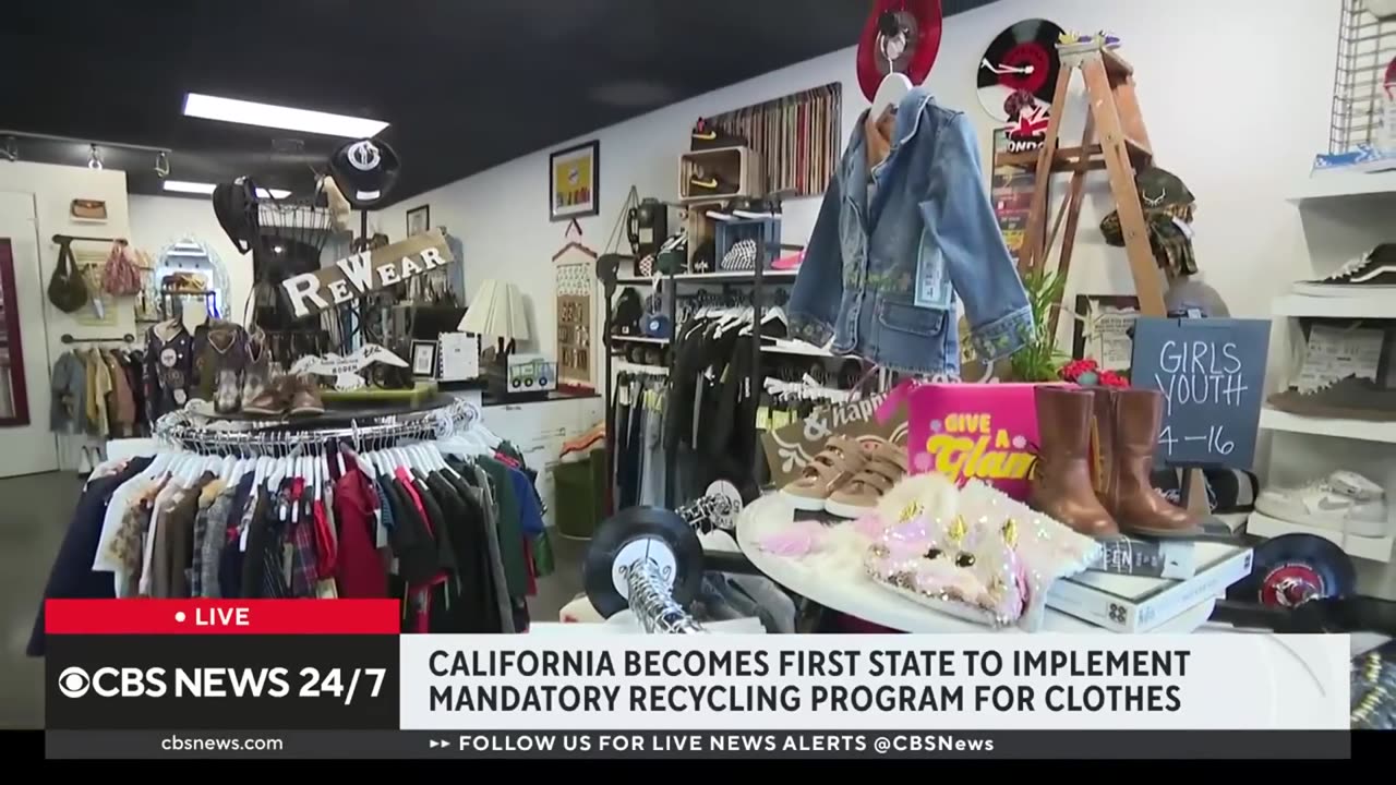 California becomes first state to implement mandatory clothing recycling program