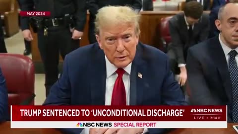 Judge sentences Trump to 'unconditional discharge' in hush money case