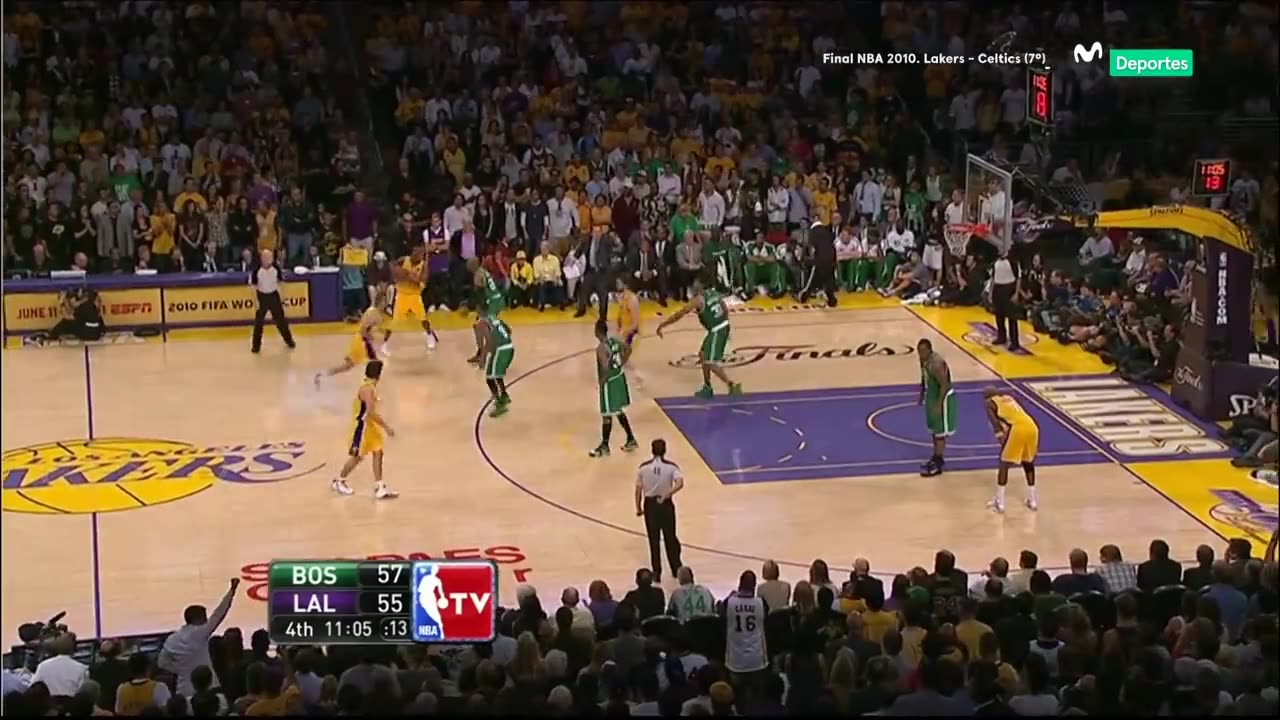 "Celtics vs Lakers" GAME 7 FINALES 2010 (17 de Junio, 2010) en español