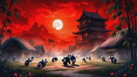 ideo about Po's childhood story from the movie Kung Fu Panda