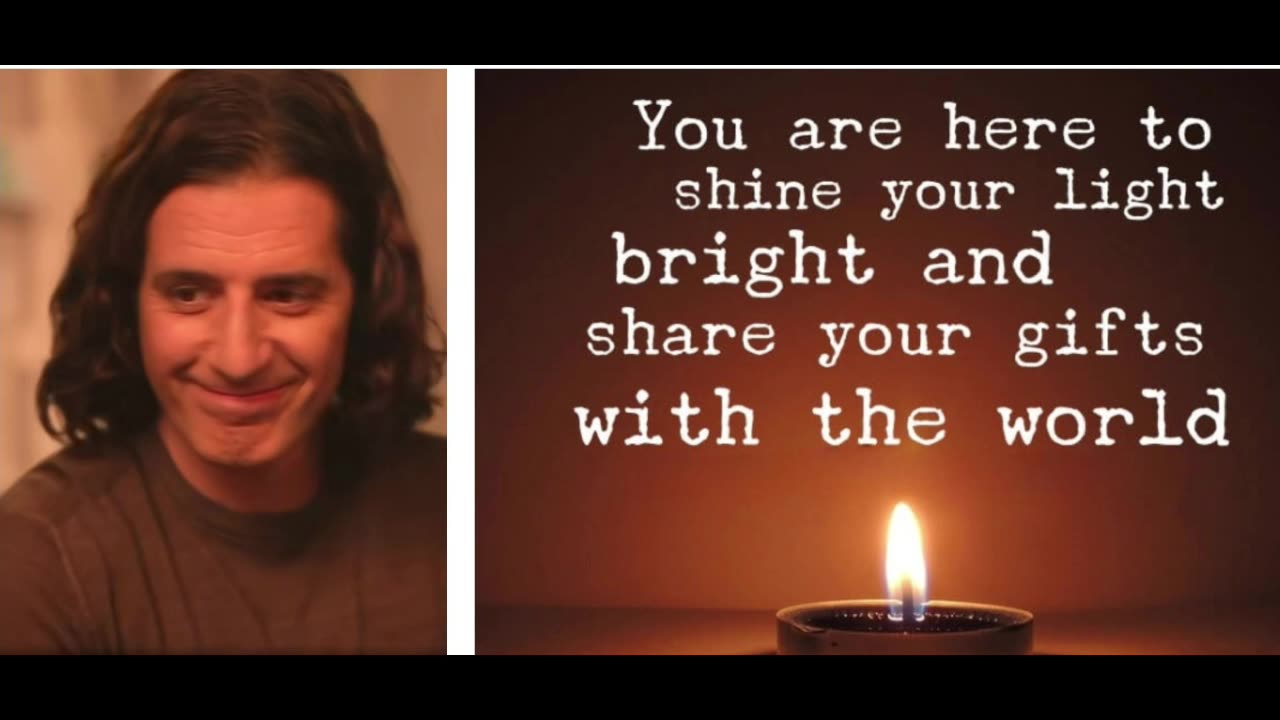 Jonathan Roumie speaks to our hearts once again: if you are here, shine the light of Jesus