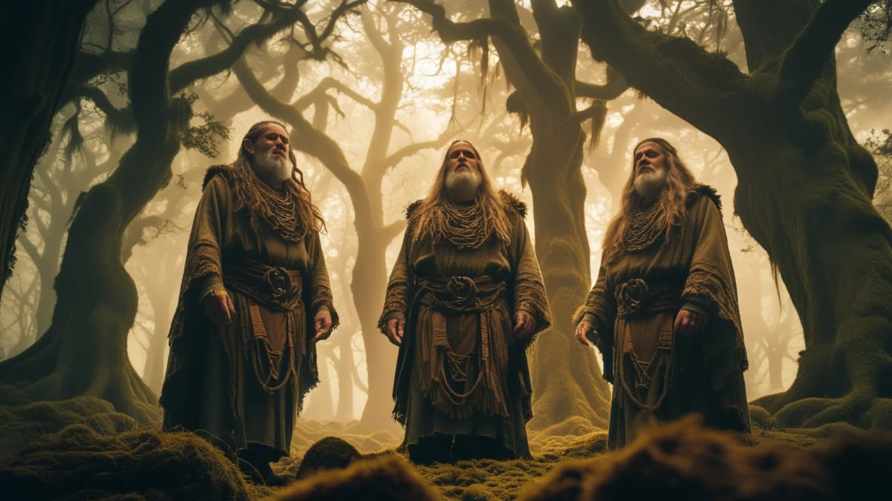 The Enigmatic World of the Druids - Guardians of Ancient Wisdom - Celtic culture - Priests, Teachers