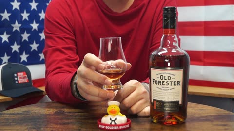 President Jimmy Carter - Old Forester Straight Bourbon Whiskey 100 Proof Neat Pour Review