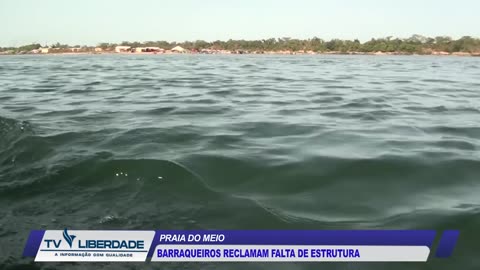 Matéria feita no Rio Tocantins