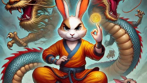 Kung Fu Hare: The Dragon Scroll | Martial Arts Adventure for Kids | The Magic Story Train Podcast