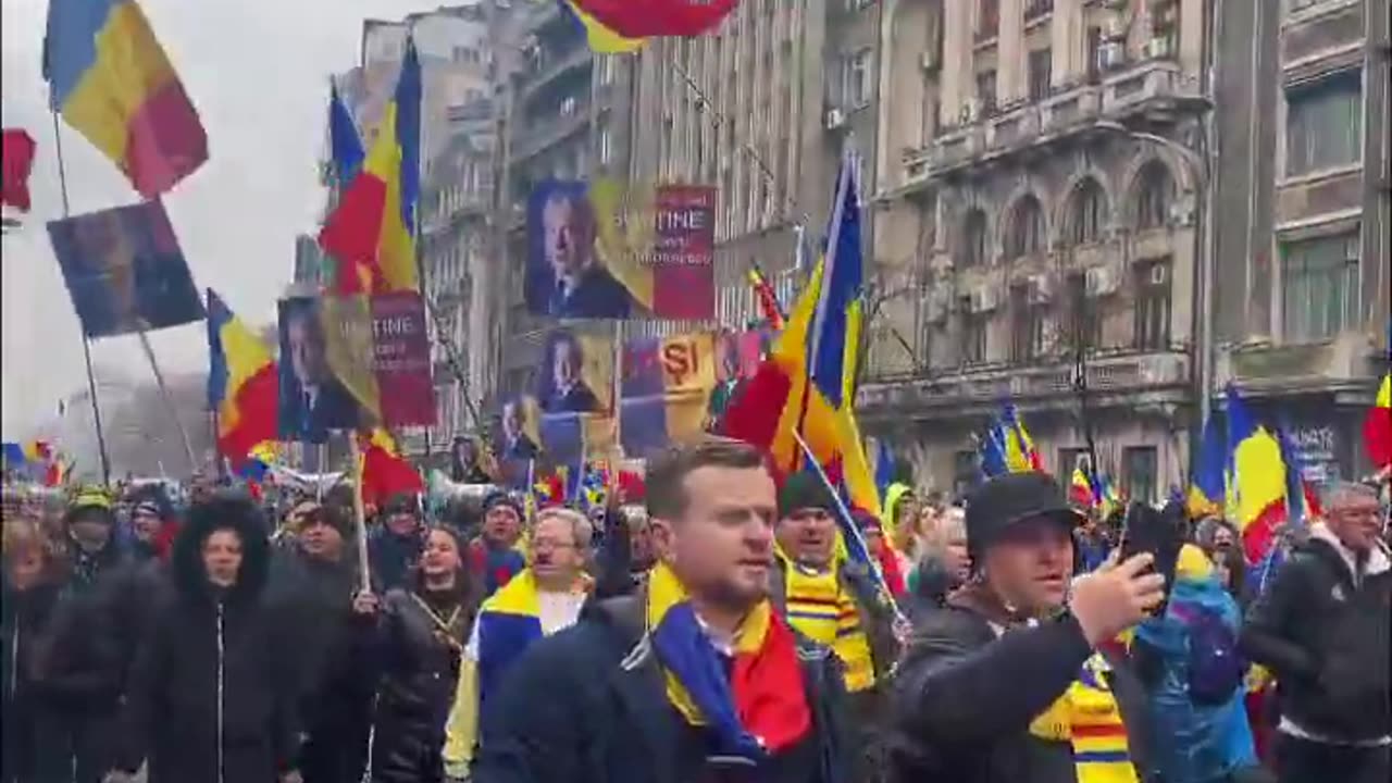 We are Romania and Călin Georgescu is our President!